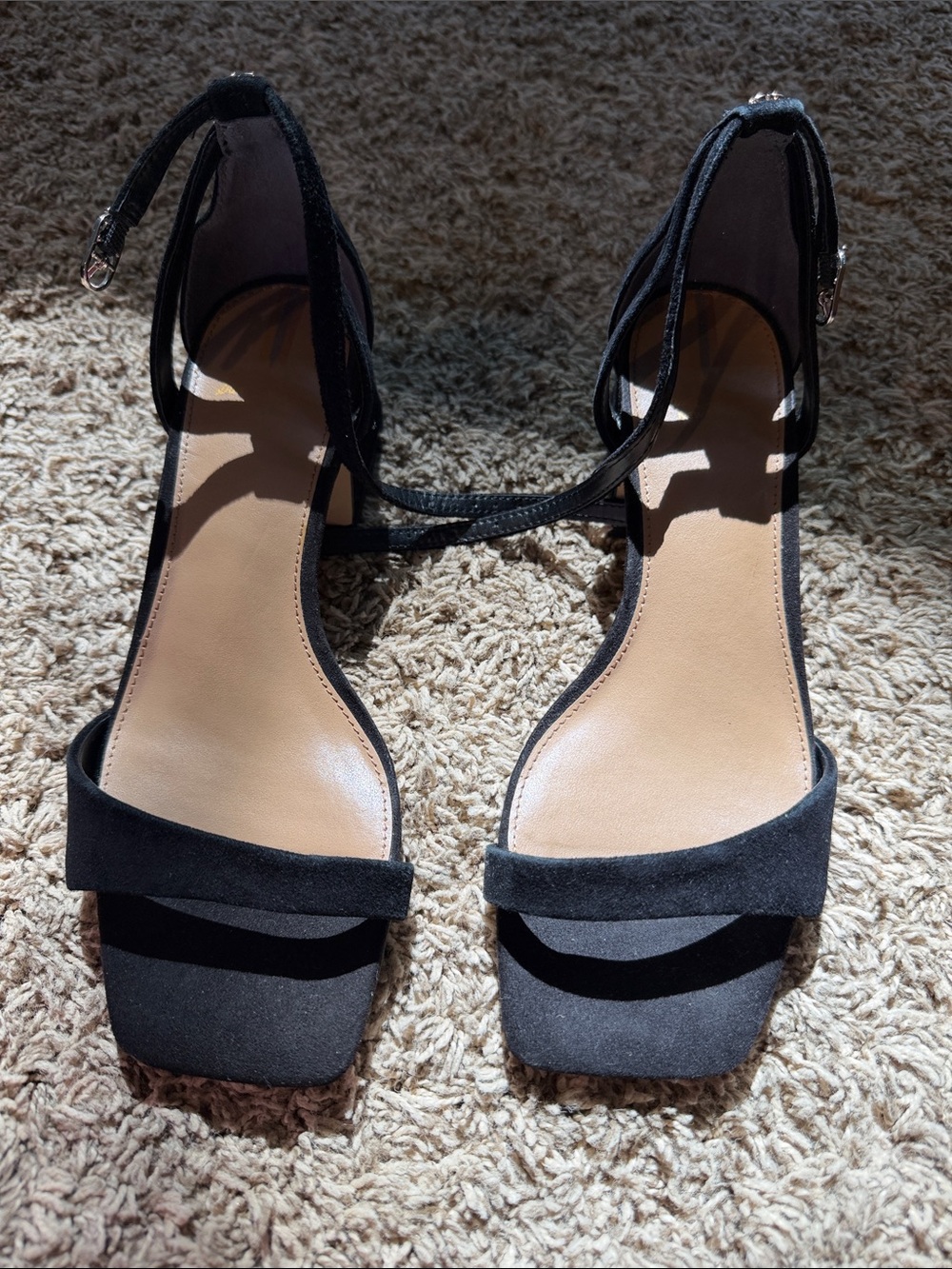 Black Ankle-Strap Women’s Sandals
